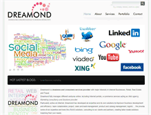 Tablet Screenshot of dreamond.com